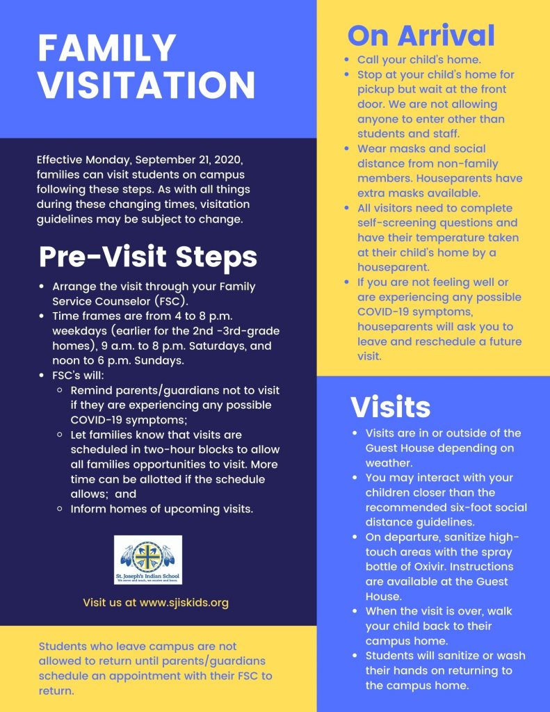 Parenting Resources at St. Joseph's Indian School