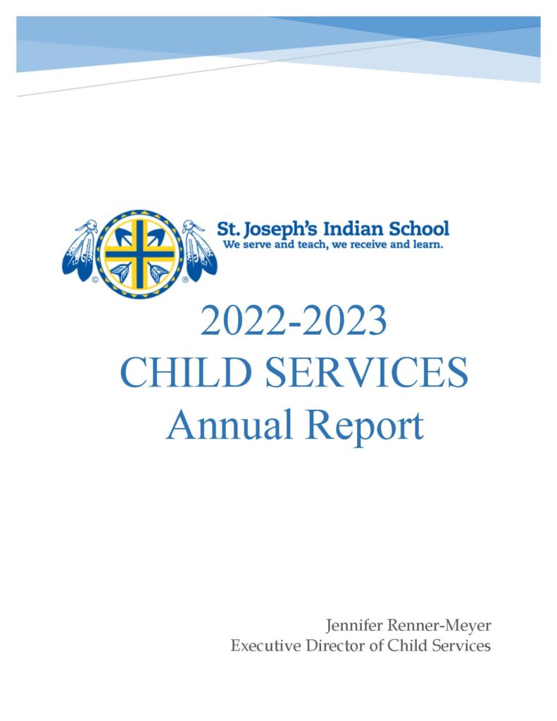 2022 2023 Child Services Annual Board Report Page 01