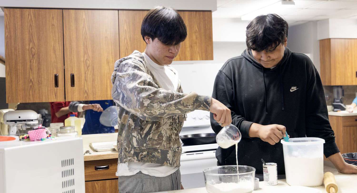 high school residential home cooking