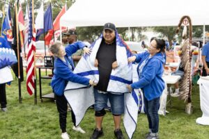Powwow JamesIronHeartSr QuiltRaffle